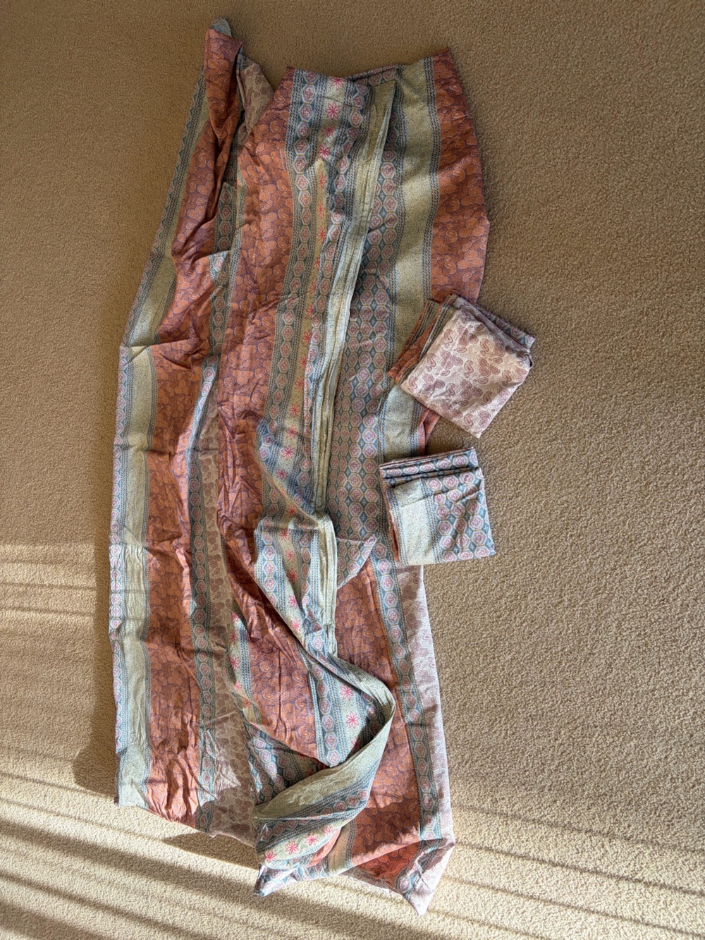 Bassetti Granfoulard KING Duvet Cover Set - Italian - washed but never used